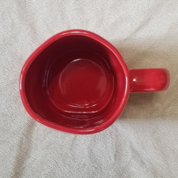 Rae Dunn Santa's Helper Seasonal Holiday Coffee Mug. Red w/ White Letters. NWT. - Picture 2 of 4